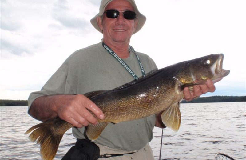 Big catch at Timber Trail Lodge & Resort.