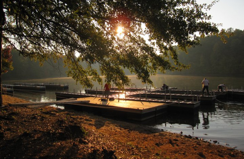 Lake view at Highland Marina Resort.