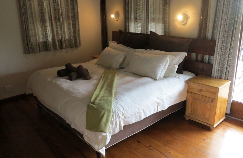 Guest room at Sodwana Bay Lodge.