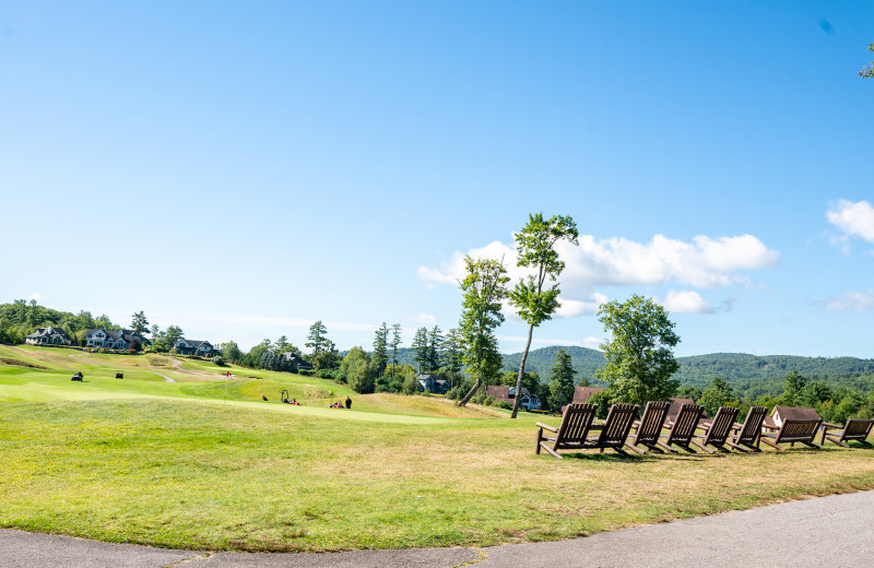 Golf course at Owl's Nest Resort & Golf Club.