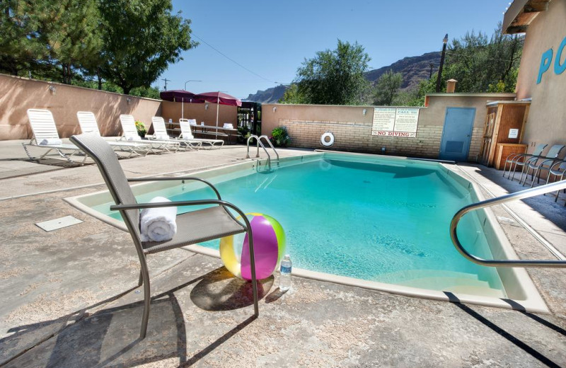 Outdoor pool at Redstone Inn.