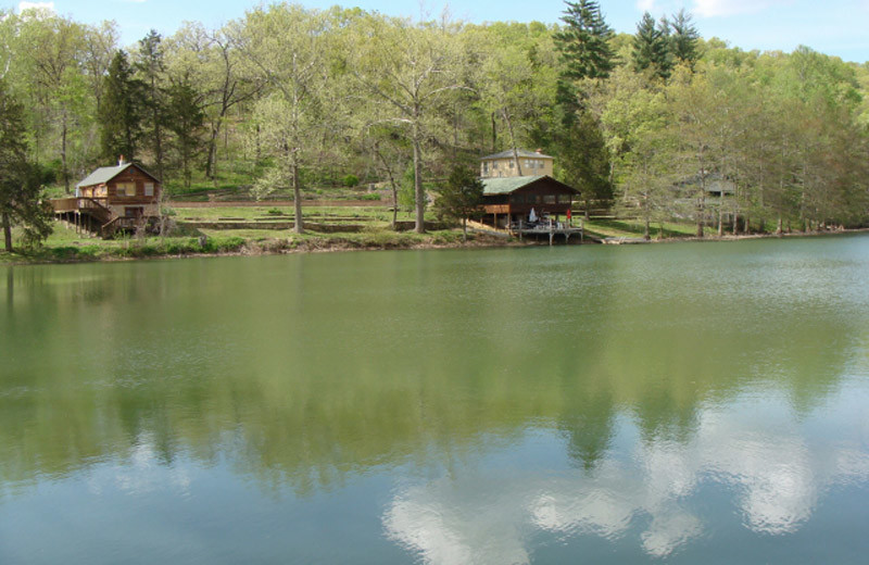 Exterior Cabin View at Blue Jay Farm