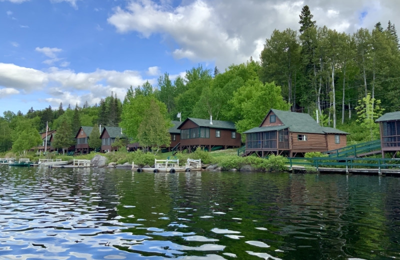 Cabins at Grant's Camps.