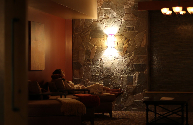 Spa Sanctuary room at Alluvia Spa & Wellness Retreat, Cheyenne Mountain Resort's on-site spa.