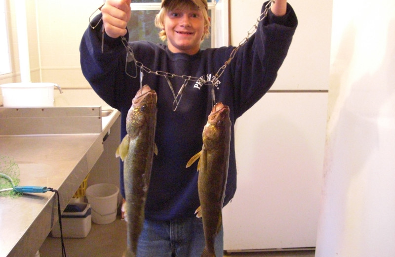 Fishing at Eagle Ridge Resort.