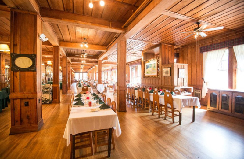 Dining at High Hampton Inn.