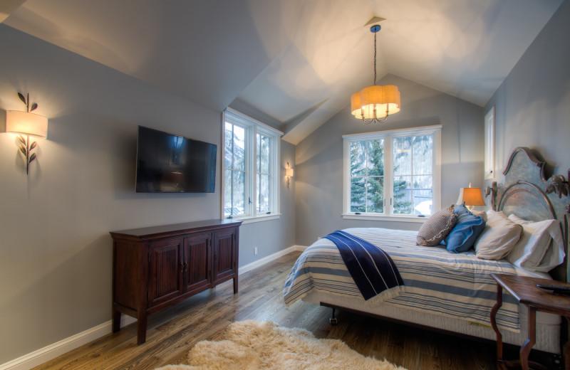 Rental bedroom at Accommodations in Telluride.