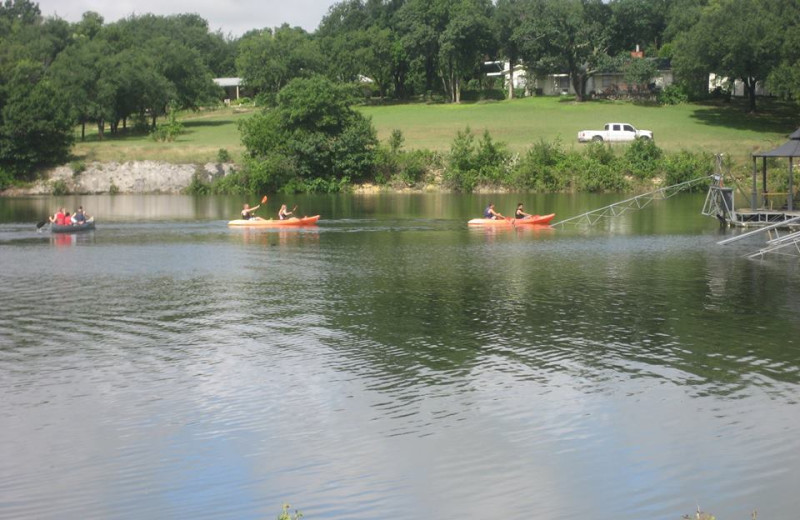 Lake view at Cliffview Resort.