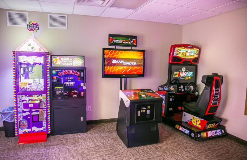 Arcade at Thumper Pond Golf Course & Resort.