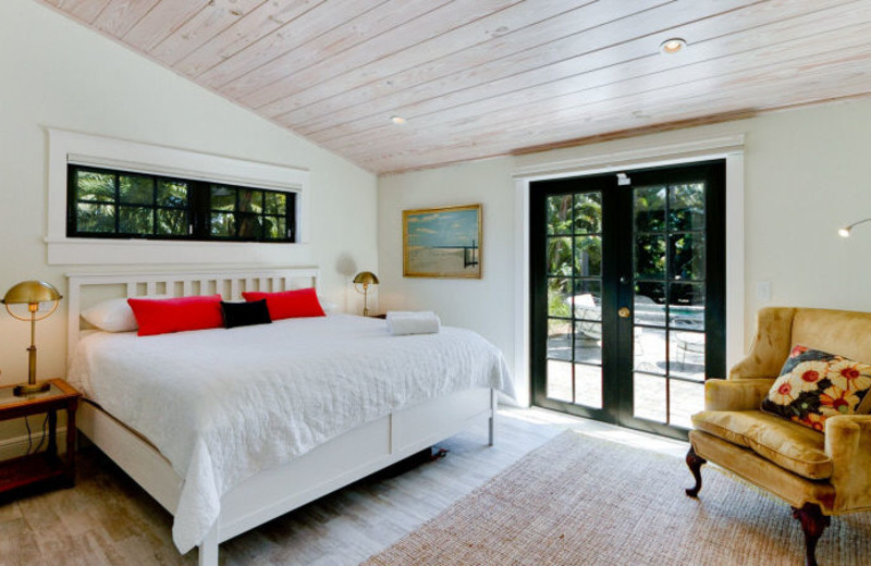 Rental bedroom at Island Real Estate.