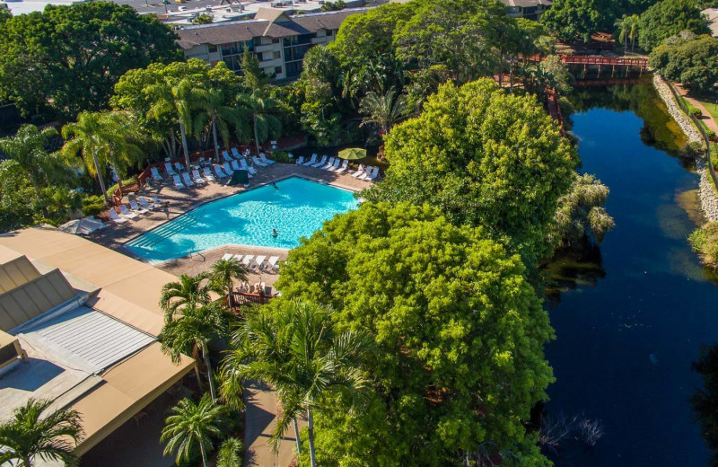 Exterior view of Park Shore Resort.