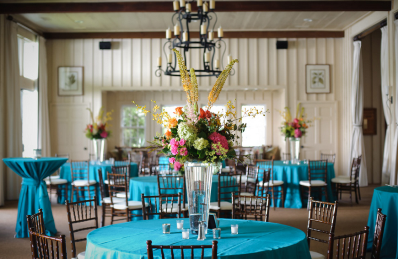 Wedding reception at High Hampton Inn & Country Club.