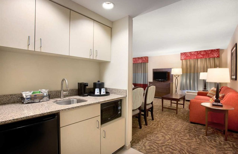 Kitchenette at Hampton Inn & Suites Outer Banks/Corolla.