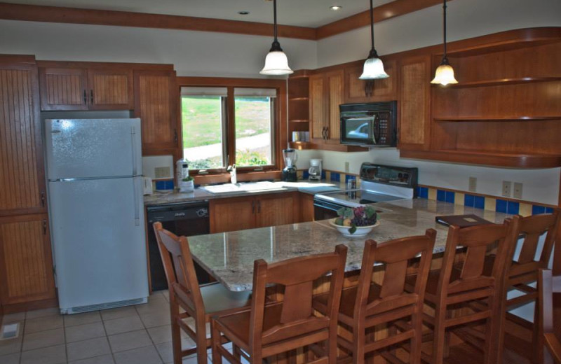 Villa kitchen at Sun Castle Resort Lakefront.