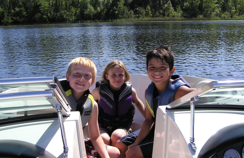 Boating at Kokomo Resort.