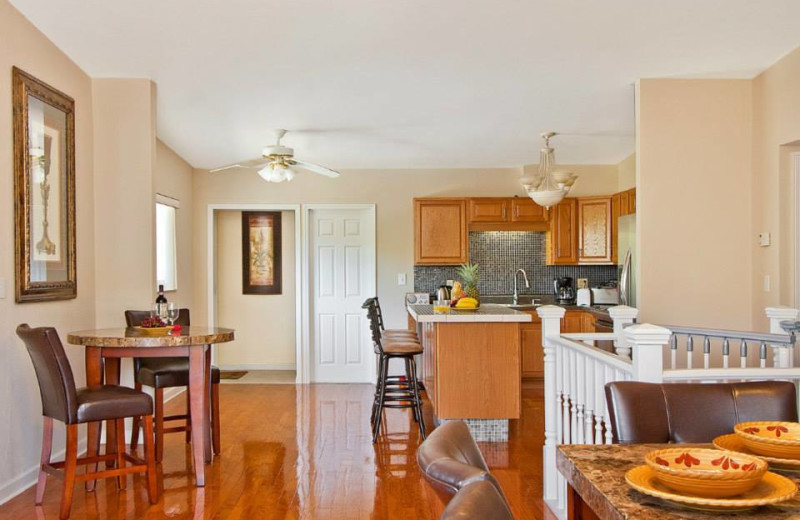 Rental kitchen at Keys Holiday Rentals, Inc.