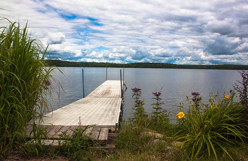 Dock at White Manor Resort.