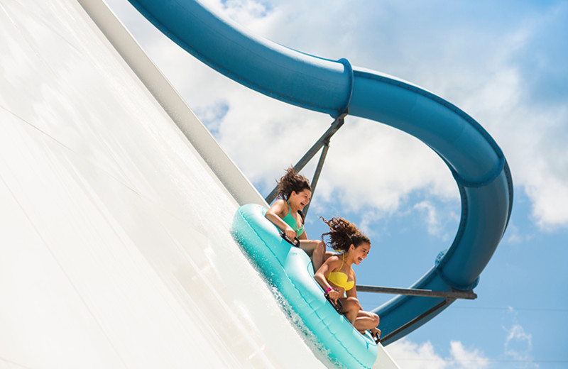 Outdoor water park at Chula Vista Resort.