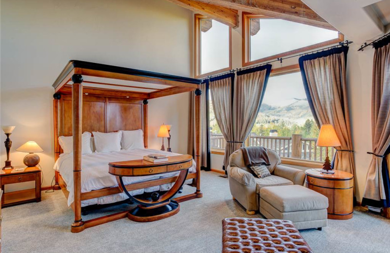 Rental bedroom at Park City Rentals by Owner.