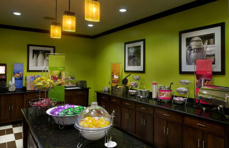 Dining at Hampton Inn Stow.