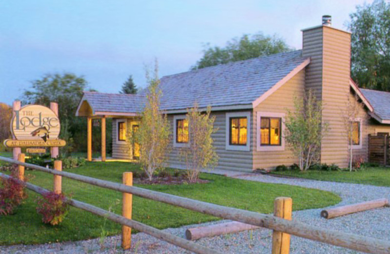 Exterior view of The Lodge at Palisades Creek.