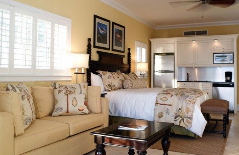 Guest room at Old Bahama Bay.