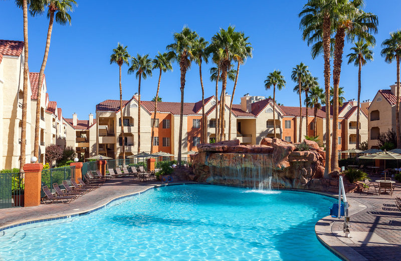 Outdoor pool at Holiday Inn Club Vacations at Desert Club Resort.