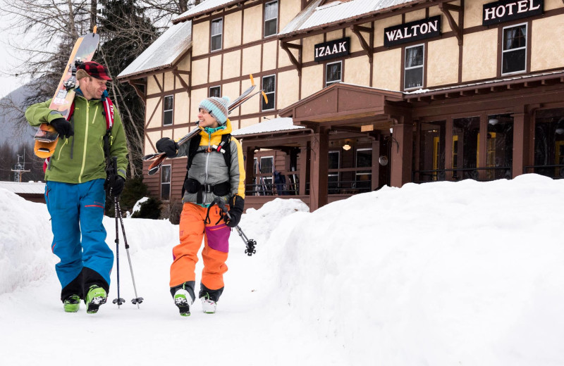 Ski at Izaak Walton Inn.