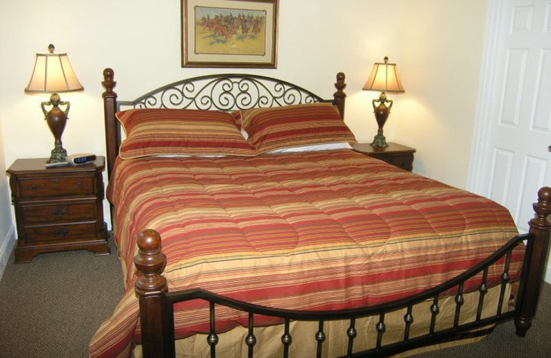 Guest room at Black Forest Bed & Breakfast & Luxury Cabins.