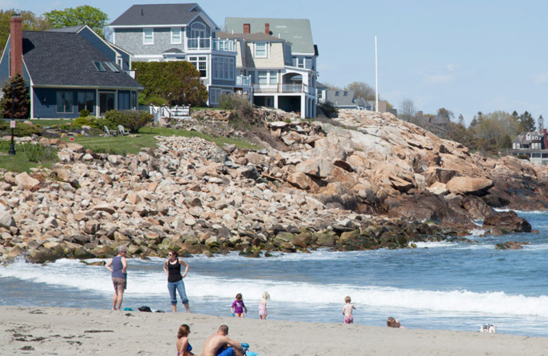 The beach at Sands by the Sea.