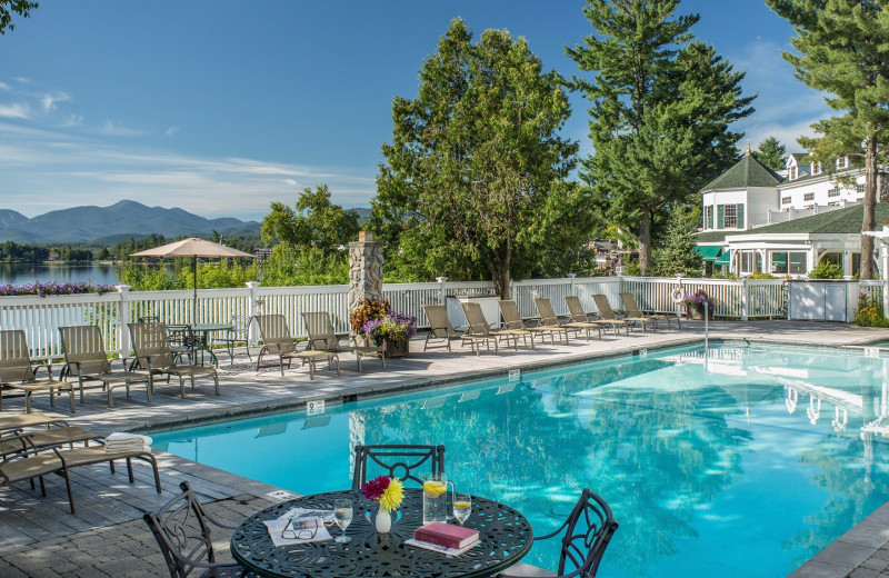 Outdoor pool at Mirror Lake Inn Resort & Spa.