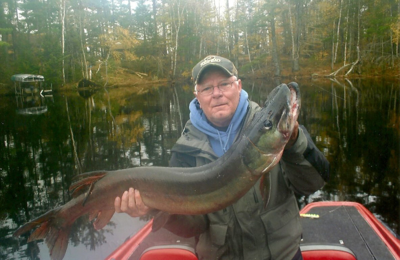 Fishing at Virgin Timber Resort.