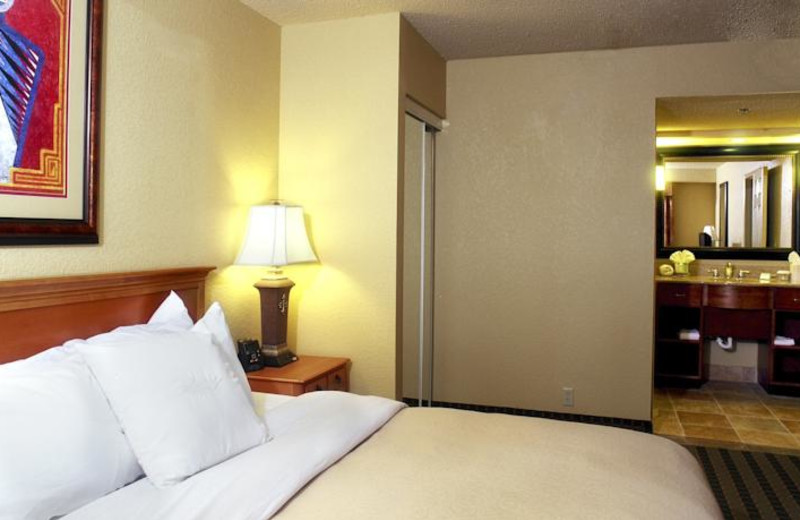 Guest room at Homewood Suites San Antonio-Northwest.