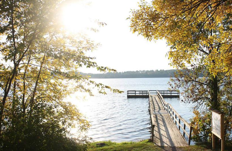 Lake view at  North Country Inn.