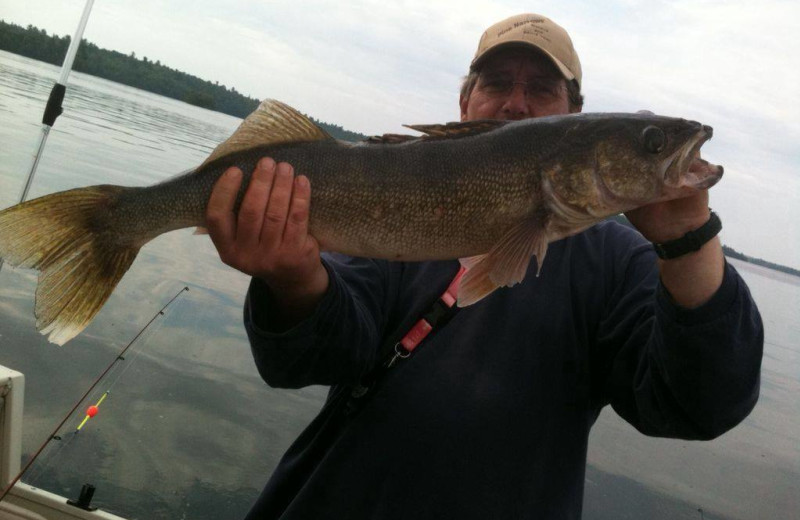 Fishing at Glenwood Lodge.