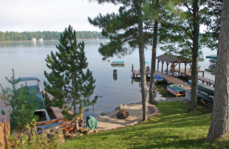 Lake view at Sill's Lakeshore Resort.