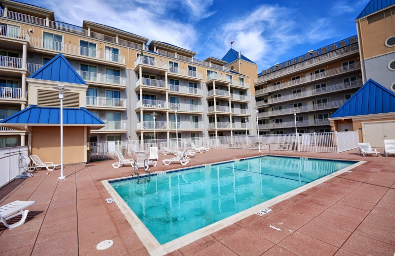 Rental pool at Shoreline Properties.