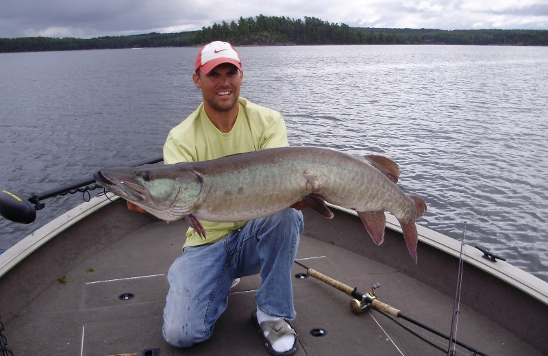 Fishing at Paradise Cove Resorts.