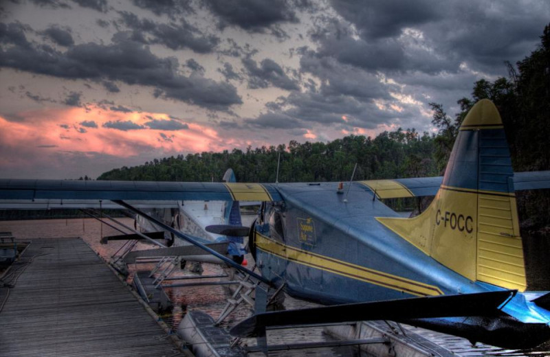 Aircraft on the Lake at Kashabowie Outposts