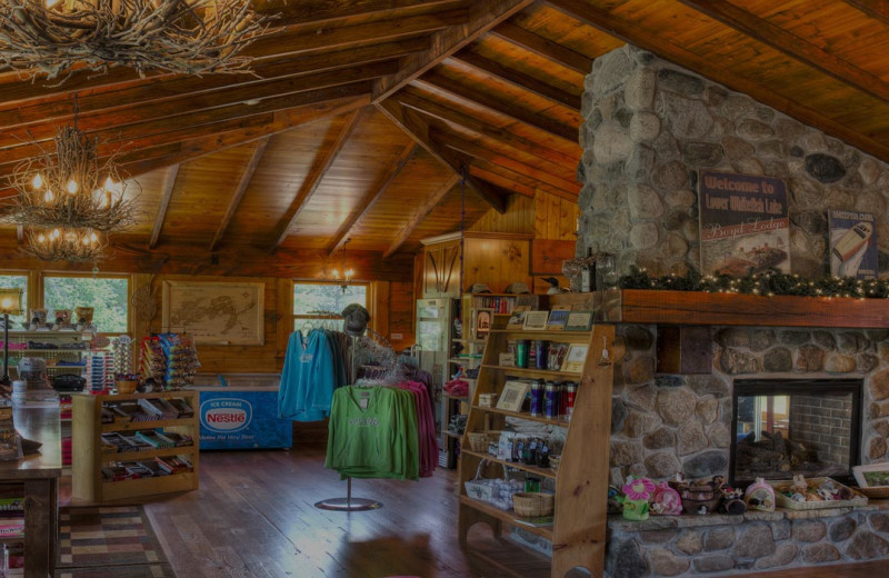Gift shop at Boyd Lodge.
