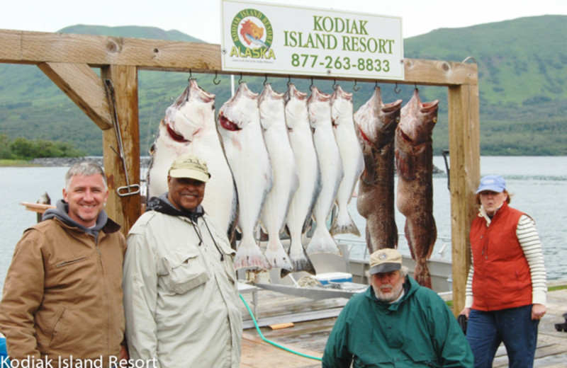 Fishing at Alaska's Kodiak Island Resort.