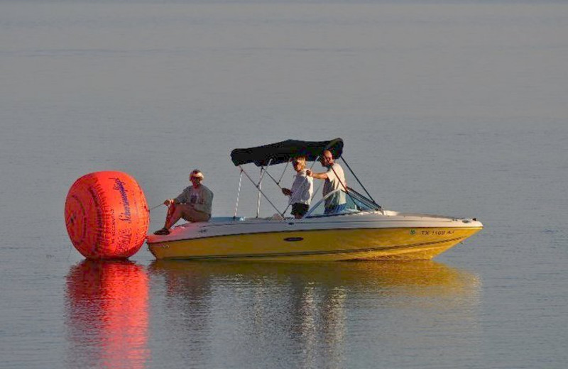 Fishing at Willow Point Resort.