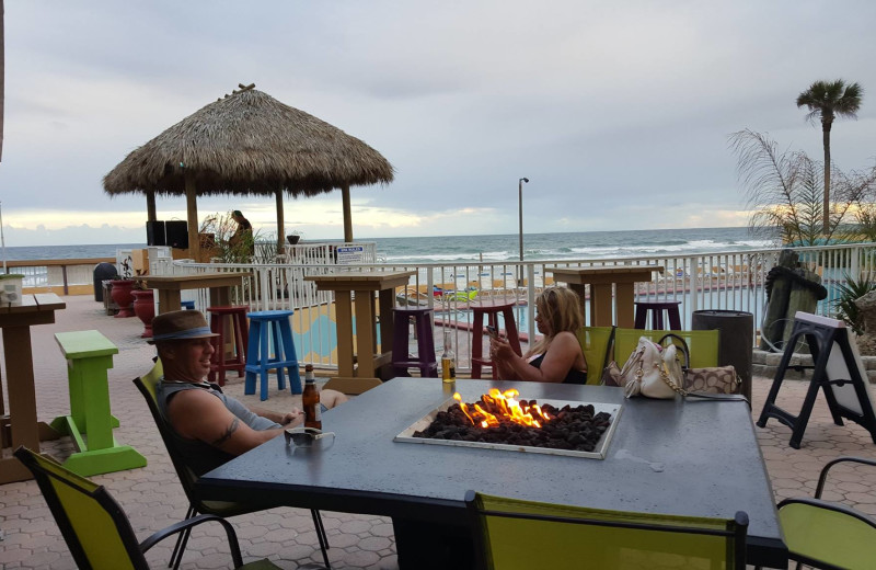 Patio at Fountain Beach Resort.