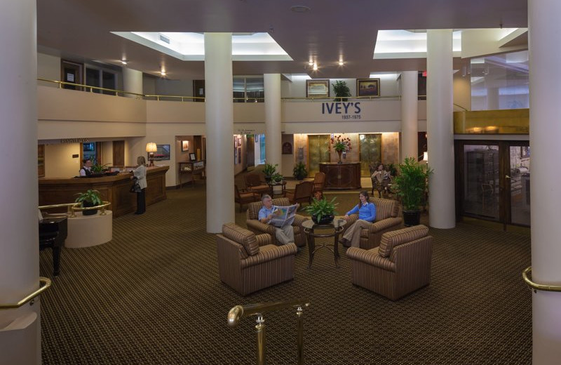 Lobby at the Haywood Park Hotel