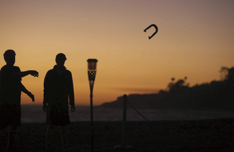 Horseshoes at The Ritz-Carlton, Laguna Niguel.