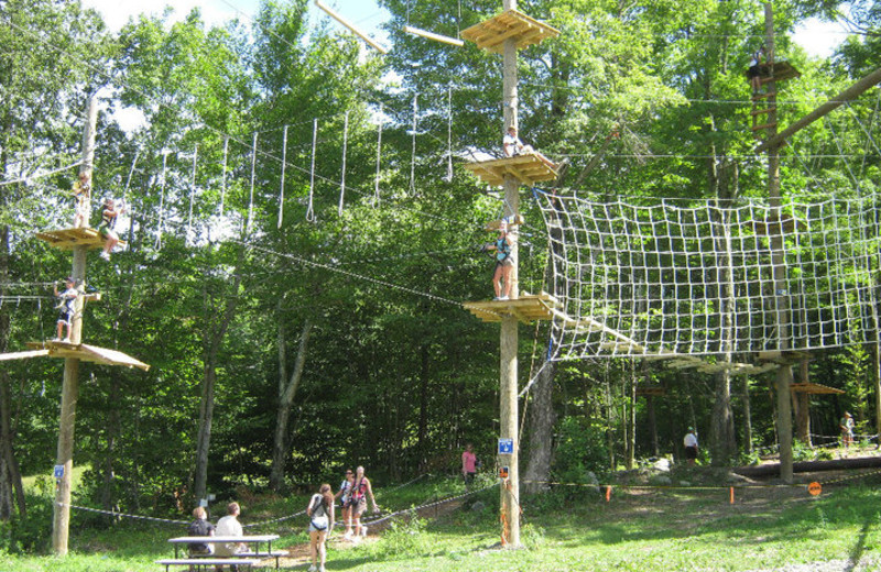 Arial Adventure Park at Jiminy Peak Mountain Resort.