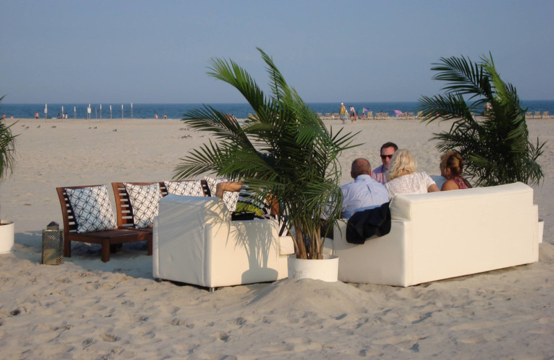 The beach at Hotel Icona.