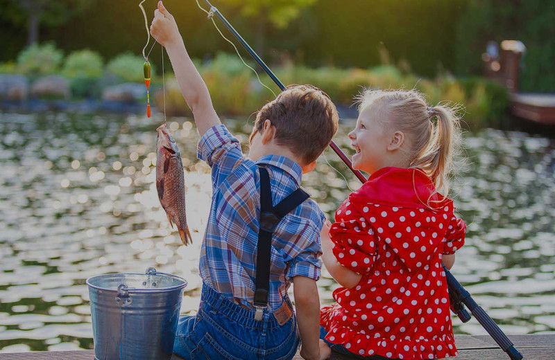 Fishing at Minnestay.