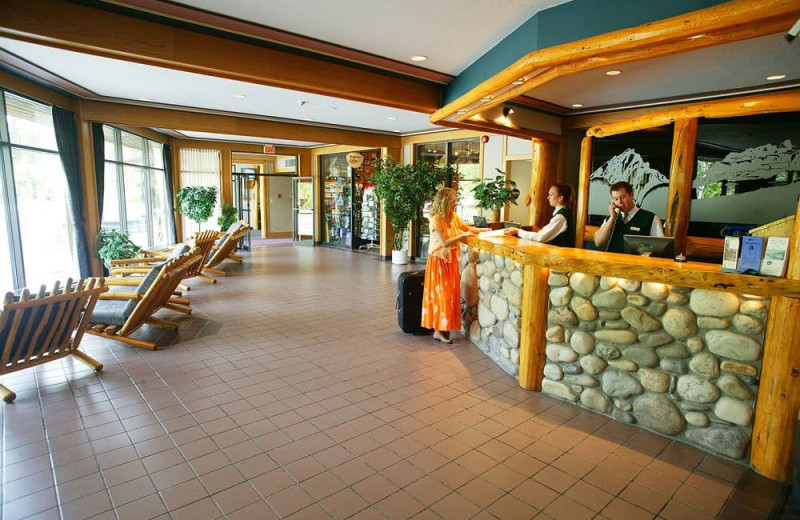 Lobby at Inns of Banff.