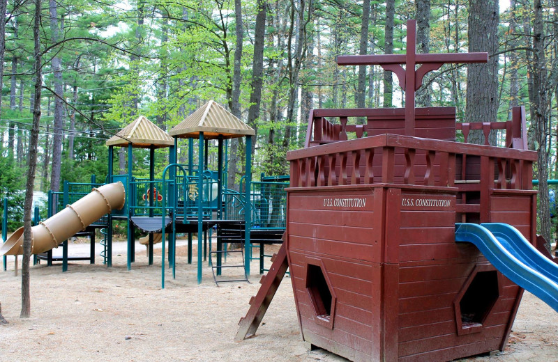 Playground at Mi-Te-Jo Campground.